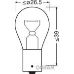 P15W Osram | 24V 15W BA15S | METALLSOCKEL | 7529