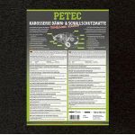 Petec Dämm- Und Schallschutzmatte Pu-Schaum Schwarz 500 mm X 500 mm X 10 mm | 87600