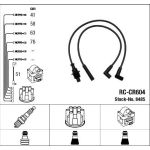RC-CR604 NGK | Zündkabelsatz | PEUGEOT 405 I Break 1.6 SRi 4x4,4.88-7.92 | 8485
