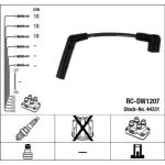 RC-DW1207 NGK | Zündkabelsatz | CHEVROLET 0.8 05 | 44331