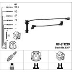 RC-ET1219 NGK | Zündkabelsatz | TOYOTA Celica Coupe 2.0 88-93 | 6367