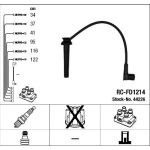 RC-FD1214 NGK | Zündkabelsatz | FORD Mondeo III 02-07 | 44226