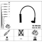 RC-RN1202 NGK | Zündkabelsatz | DACIA Logan Express 09 | 4053