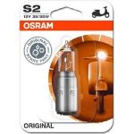 S2 Osram | 12V 35/35W BA20d Blister | Motorrad Lampe | 64327-01B