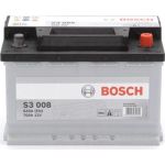 S3 008 BOSCH | PKW-Batterie | 12V 70Ah 640A | 0 092 S30 080