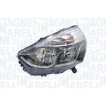 Scheinwerfer L H7/H1 +LWR+MOT CHROM MAGN PQ | RENAULT CLIO IV 11,12-8,16 | 5253,542,1