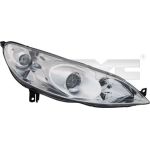 Scheinwerfer R H1/H7 +LWR +MOT CHROM | PEUGEOT 407 5,04-12,09 | 4857,507,1