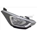 Scheinwerfer R H4/PY21W/W5W +LWR SCHWARZ | HYUNDAI I20 11,14 | 20-15825-15-2