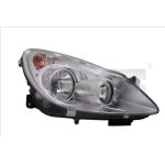 Scheinwerfer R H7/H1 +MOT +LAMPEN CHROM PQ | OPEL CORSA D 7,06-12,10 EXCELLENTIA | 4623,507,11