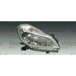 Scheinwerfer R H7/H7 +LWR-MOT CHROM VALEO PQ | RENAULT CLIO III 6,05-5,09 | 88948