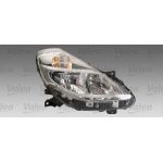 Scheinwerfer R H7/H7 +LWR-MOT CHROM VALEO PQ | RENAULT CLIO III 6,09-10,12 | 44052