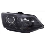 Scheinwerfer R H7/H7/LED +MOT +TGFL SCHWARZ | SKODA FABIA III 8,14-6,18 | 20-15031-06-2