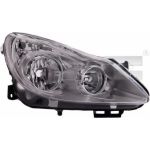 Scheinwerfer Rechts H7/H1 +LWR +MOT CHROM | OPEL CORSA D 7,06-12,10 | 20-1153-05-2