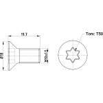 Schraube, Bremsscheibe | TPM0016