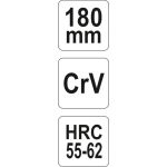 Seitenschneider Crv Schwer Typ 180mm | YT-6612