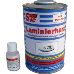 STC Laminierharz mit Paraffin (mit MEKP flüssig Härter) Flasche 1 L | 76181