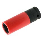 SW-Stahl Radmutterneinsatz 21 mm - 1/2Z | schlagfest, Kunststoffgekapselt | 07873L