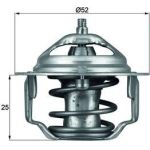 Thermostateinsatz | KIA CarensII/Rio/Sportage/Mazda | TX 64 88