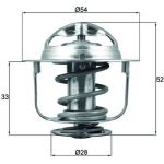 Thermostateinsatz mit Dichtung | NISSAN Terrano II 92-07 | TX 198 88D