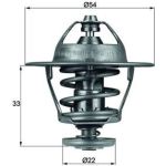 Thermostateinsatz mit Dichtung | OPEL AstraF/CorsaB 1,5/1,7TD | TX 53 85D