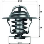 Thermostateinsatz mit Dichtung | OPEL OHC Motor 80 | TX 11 92D