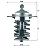 Thermostateinsatz | TOYOTA Avensis/Corolla 97 | TX 70 82