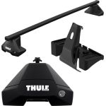 Thule Dachträgerset SquareBar Evo für BMW 2-Series Active Tourer (U06) 5-dr MPV 22- mit normalem Dach | ATSSETSQBEVO0949