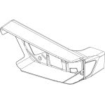 Thule EasyFold Lamp frame R | THULE Ersatzteil | 1500052371