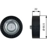 Umlenk-/Führungsrolle, Keilrippenriemen | T36458