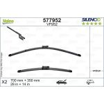 VALEO Silencio Flat Blade Set | Flachbalkenwischer | 577952