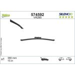 VALEO Silencio Rear (1Stk) | Flachbalkenwischer | 574592