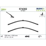 VM301 VALEO Silencio X.TRM Wischer | Skoda SUPERB 1 (04/02>01/05) | 574302