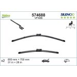 VM488 VALEO Silencio X.TRM Wischer | Peugeot 3008 | 574688