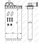 Wärmetauscher, Innenraumheizung | 54332