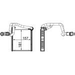 Wärmetauscher, Innenraumheizung | AH 252 000S