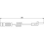 Warnkontakt | MERCEDES W461,W638,Sprinter,VWLT90 | 1987474969