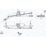 Wischermotor vorne | Fiat Punto 03 | 64012005011