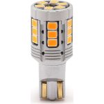 WY16W W2,1x9,5d T15 LED Glassockel 24x 2835 SMD Orange Canbus