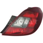 X-Heckleuchte L O K-PLATTE ROT/WEISS/SCHWARZ | OPEL CORSA D 5-T 7,06-8,14 | 4623,658,4