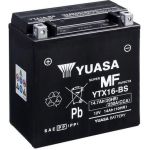 Yuasa MF VRLA Batterie COMBIPACK | offen, mit Säurepaket | YTX16-BS