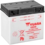 Yuasa Motorradbatterie TROCKEN | Offen ohne Säure | 53030