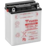 Yuasa Motorradbatterie TROCKEN | Offen ohne Säure | YB12AL-A2