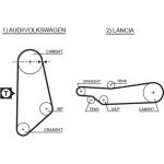Zahnriemen | AUDI 100 2.1 | 5031