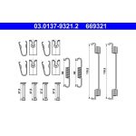 Zubehörsatz, Bremsbacken | 03.0137-9321.2
