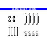 Zubehörsatz, Feststellbremsbacken | 03.0137-9243.2