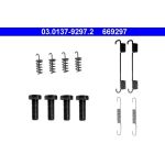 Zubehörsatz, Feststellbremsbacken | 03.0137-9297.2