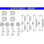 Zubehörsatz, Feststellbremsbacken | 03.0137-9342.2