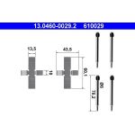 Zusatzsatz, Scheibenbremsbelag | 13.0460-0029.2