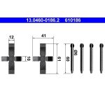 Zusatzsatz, Scheibenbremsbelag | 13.0460-0186.2