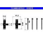 Zusatzsatz, Scheibenbremsbelag | 13.0460-0215.2